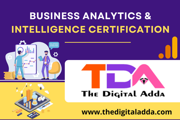 Business Analytics & Intelligence Certification