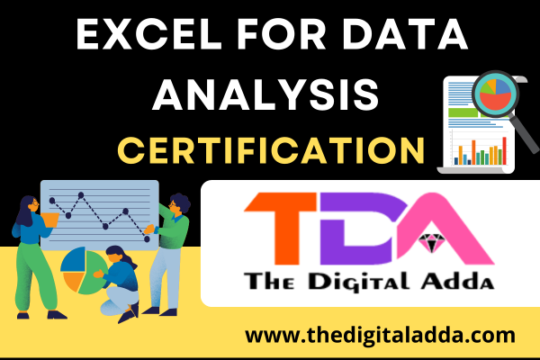 Excel for Data Analysis Certification
